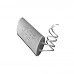 LIGHTING CAPACITOR FOR POWER FACTOR CORRECTION 8µF 250Vac with cables 18Cm
