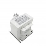 ELECTROMECHANICAL BALLAST THERMOPROTECTED FOR DISCHARGE LAMPS H.P. SODIUM (S) AND METAL HALIDE (M) 150W 1,80A