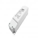 ELECTRONIC TRANSFORMER FOR HALOGEN AND LED LAMPS 12VAC 1-60W PHASE-CUT DIMMABLE