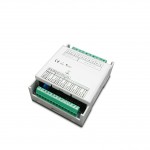 DIMMING INTERFACE FOR VOLTAGE LEDs 12-24-48Vdc 12A WITH 433Mhz/PUSH/BLUETOOTH RADIO CONTROL (4 CHANNELS)